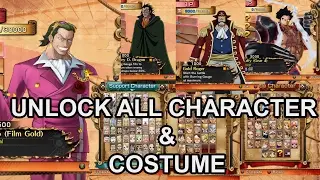 One Piece Burning Blood v.1.09 100% unlock all character & Costume save game file