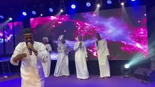TOSIN EMMANUEL ministering live at ABBA FATHER 2.0
