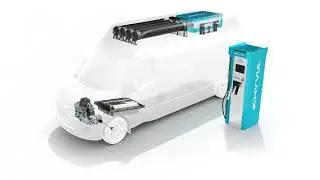 Renault Master Van H2-TECH prototype. Hydrogen.