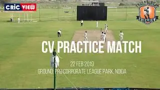 CV Practice Match | CV Coaching Camp | Talent Hunt Cricview