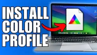 How To Install Color Profile On Mac
