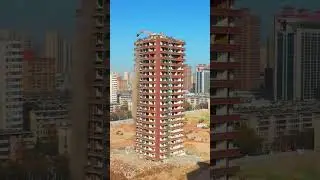 Why Buildings Are Demolished From the Top Using JCB | Building Demolition | #BuildingDemolition