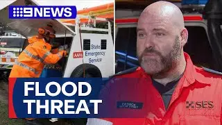 New South Wales on flood watch | 9 News Australia