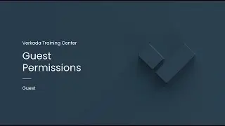 Verkada Guest | Guest Permissions (Command Admin)