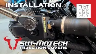 SW-Motech Injector Covers | Unbox & Install | '24 BMW R12