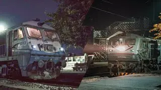 WDP3A VS WDP4B ACCELERATION WITH 10 COACHES TRAIN | INDIAN RAILWAYS!!