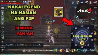 MIR4 - EASY LEGEND NA NAMAN ANG F2P GOOD DECISION BA?