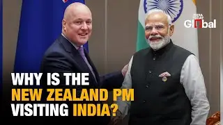 India-New Zealand FTA Talks Begin | Luxon's Landmark Visit to India | India Today Global