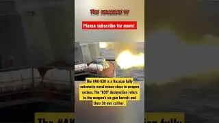 Watch The&nbsp;AK-630&nbsp; #Russian fully automatic naval canon ciws in action! #ukraine #russia #usa