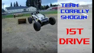 Team Corally 6s Shogun First Drive - Ballfield Bashing