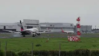 【成田空港】SF Airlines（順豊航空）Boeing 767F　どっしり着陸シーン