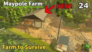 Big Sawmill Upgrade! I Farm to Survive Episode 24 - Farming Simulator 25