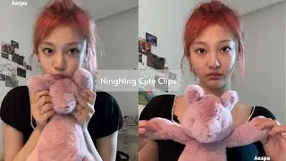 NingNing Aespa Cute Editing Clips