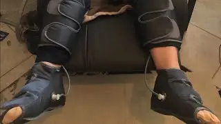 SLOTHMORE Leg Massager with Air Compression for Circulation & Muscles Relaxation, 2 Heat Levels