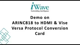 ARINC818 Real-time video converter modules for Avionics application