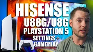 PlayStation 5 120Hz Settings and Gameplay | Hisense U88G/U8G 120Hz Demonstration