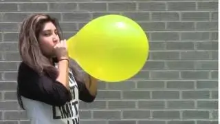 How to blow up a balloon