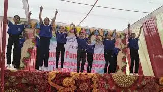 Bum bum bhole dance  || class 6th || annaul function 2025 || #rgnvl