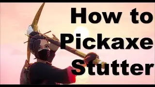 Fortnite Trickshotting 101- How to Pickaxe Stutter