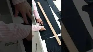 Calca pantalona ,Como riscar um molde no tecido cortar e costura 