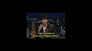 Seokjin Really Loves Coldplay And Chris Martin😍💖