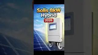 Solis 8kW Hybrid Inverter ⚡ 2026 New Installation | Solar System #shorts