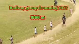 Railway Group d running 2023ll Group d runni live 1000 meter Il Group d running  zone ll rrc pet