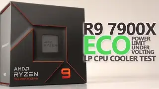 AMD Ryzen 9 7900X Эко-режим и лимит мощности