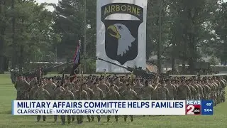 Christian County  Military Affairs Committee helping families