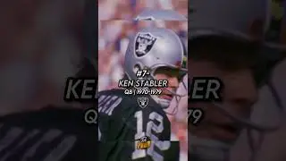 The Top 8 Las Vegas Raiders Players In NFL History #shorts