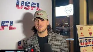 USFL first-round pick Alex McGough of the Birmingham Stallions