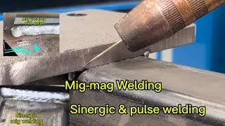 Difference between synergic mig welding and pulse mig welding
