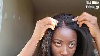 NO WORK NEEDED TARAJI (FAKE SCALP WIG) FROM HAIR VIVI | Beginner friendly, The most NATURAL looking