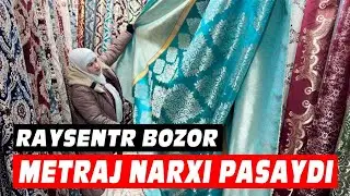 RAYSENTR BOZOR METRAJ NARXI . 25 yillik munosabat bn #aksiya
