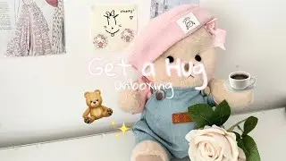 Get A Hug | unboxing | Cutest Bear Everrr!!! | 🧸🐻✨