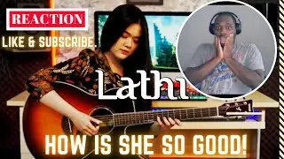 (Weird Genius ft. Sara Fajira) Lathi - Fingerstyle Guitar Cover | Josephine Alexandra REACTION