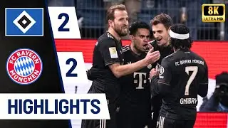 Hamburger SV vs Bayern Munich 2-2 Highlights | Luis Diaz Goal | Bundesliga | Harry Kane