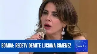 Luciana Gimenez é demitida da Redetv após 25 anos na emissora, futuro do Superpop é incerto 
