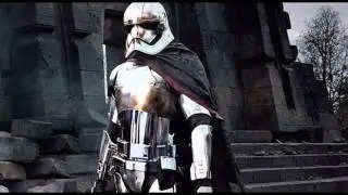 Adam Driver and Gwendoline Christie on Star Wars: The Force Awakens