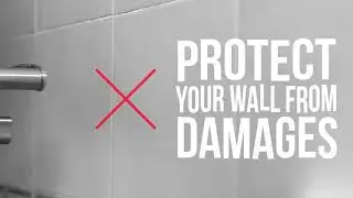 Neoera clear door stopper wall protector,  Protect your walls from damage
