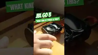 JBL GO 3 (ND) | MONO 100% &bull; 80 Hz Bass test... #2