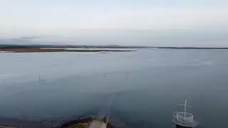 Drone footage from Eastney Portsmouth