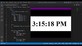 Simple Digital Clock