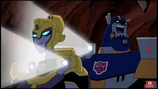 Transformers animated along came a spider part 1