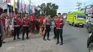 LIVE REPORT - Pengamanan Polres Minahasa Selatan (Minsel) pendaftaran Caleg di KPU Minsel