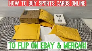 How I Buy Sports Cards Online to Flip on EBay & Mercari For Profit!