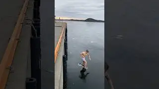 walking on thin ice.