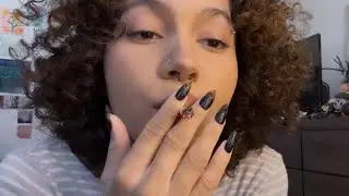 Smoking ASMR with random triggers (smoke, tapping, wind)