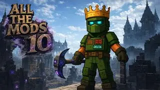 The Dark Fantasy Base Begins | All The Mods 10
