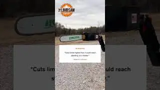 Cut Higher Limbs with Ease with the LS8 Hydraulic Chainsaw